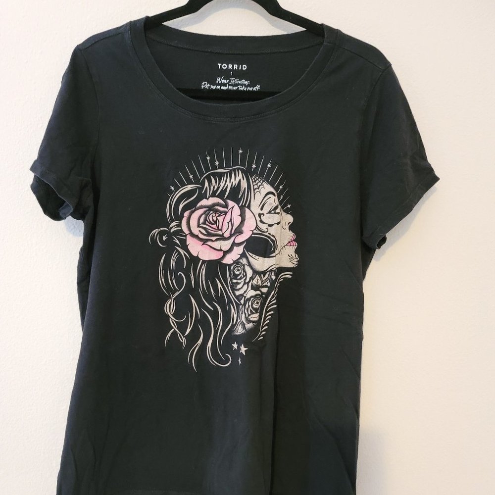 Torrid T-Shirt-Calavera Catrina